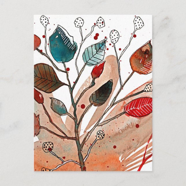 Fall Dance Postcard (Front)