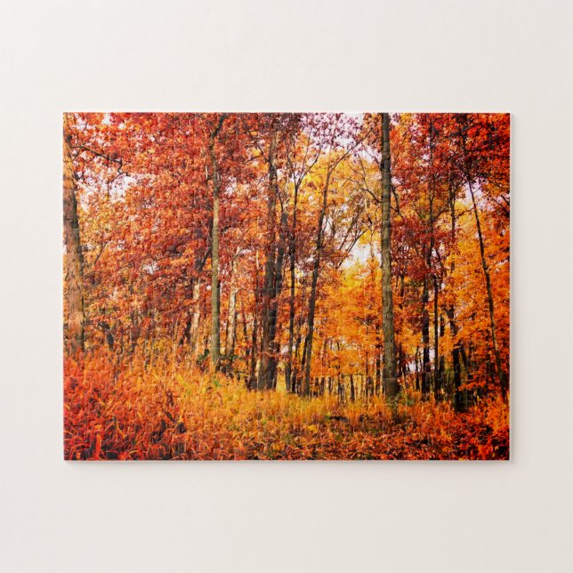 Fall Day Jigsaw Puzzle (Horizontal)