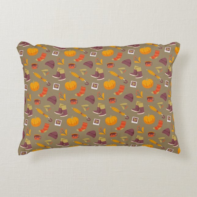 Fall days accent pillow (Front)