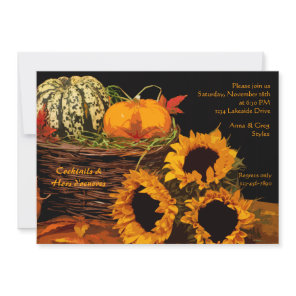Fall Delights Invitation