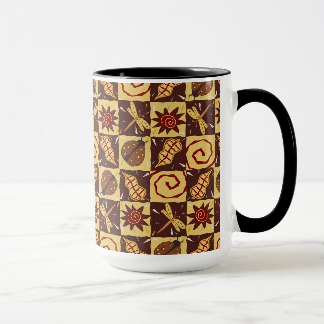 Fall Doodles Mug (Right)