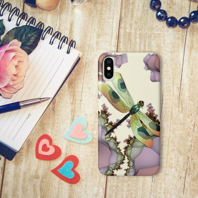 Fall Dragonfly iPhone X Case (Creator Uploaded)