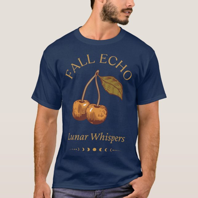 FALL ECHO Lunar Whispers Autumn Echo and Lunar Mys T-Shirt (Front)