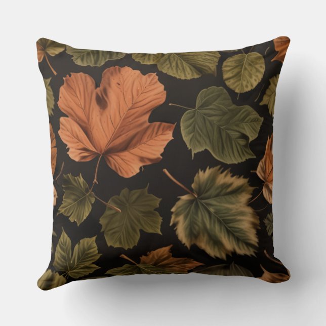 fall edition throw pillow (Back)