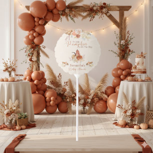Fall Elegant Rustic Baby Shower Balloon