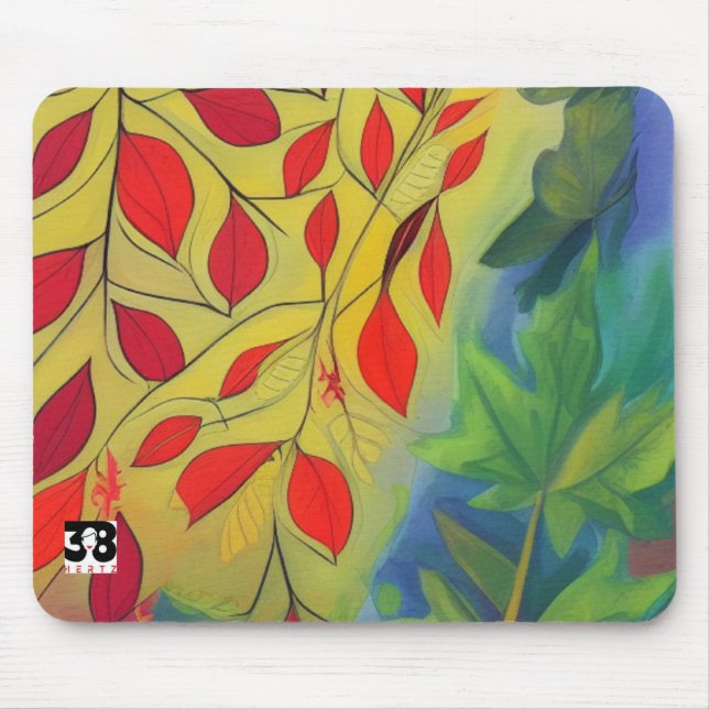 Fall Equinox Mouse Pad (Front)