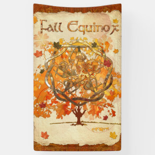 Fall Equinox Pagan Wiccan Banner