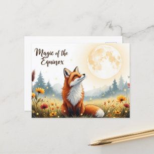 Fall Equinox Postcard