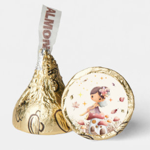 Fall Fairy Girl Birthday Hershey's Almond Favors