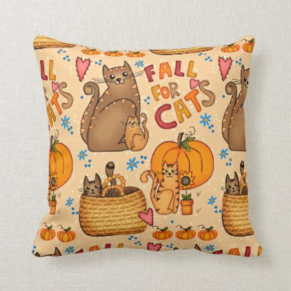 Fall Fave ... Fall for Cats PILLOW