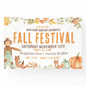 Fall festival Banner