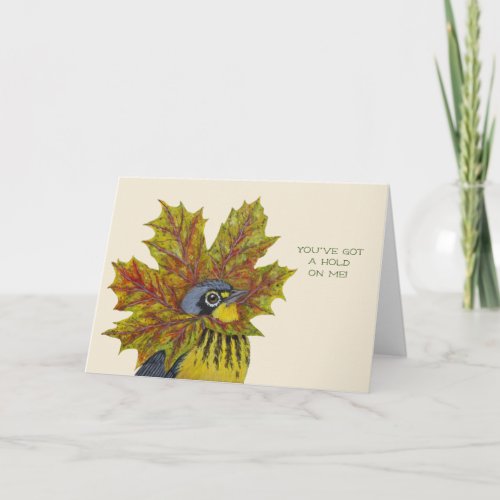 Fall Festival_goer greeting card