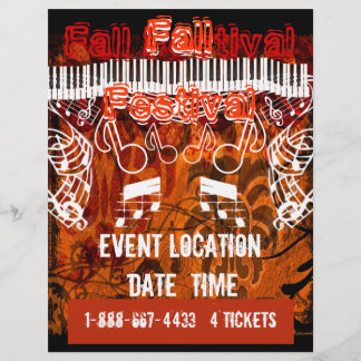 Fall Festival Halloween Event or Fall Event Flyer
