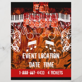 Fall Festival Halloween Event or Fall Event Flyer
