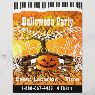 Fall Festival Halloween Event or Fall Event Flyer