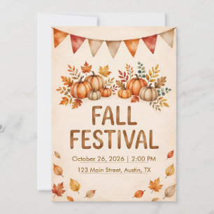 Fall Festival Invitation