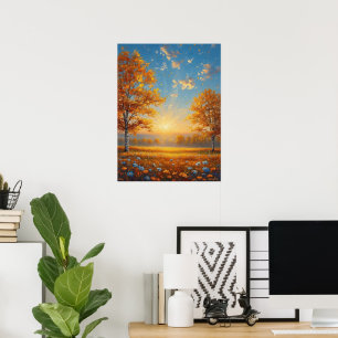 Fall Field Poster