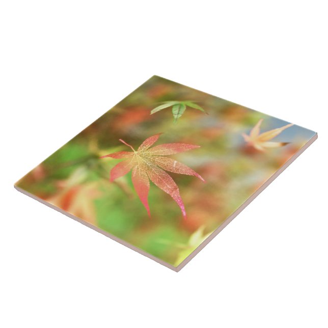 Fall Filigree Decorative Tile / Trivet (Side)