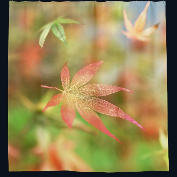 Fall Filigree Shower Curtain