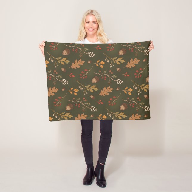 Fall  fleece blanket (In Situ)