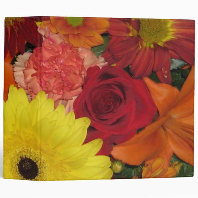 Fall Floral binder (Front/Spine)
