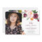 Fall floral burgundy blush pink birthday photo