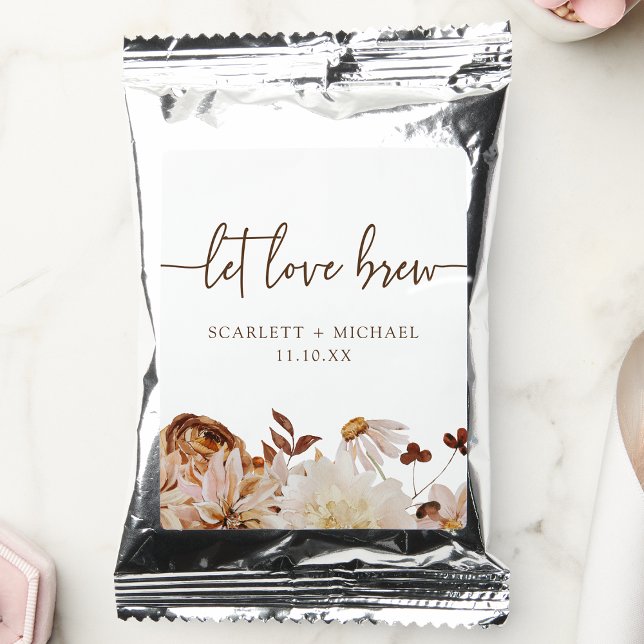 Fall Floral Drink Mix (Fall Floral Drink Mix Favor by Painted Paperie
)