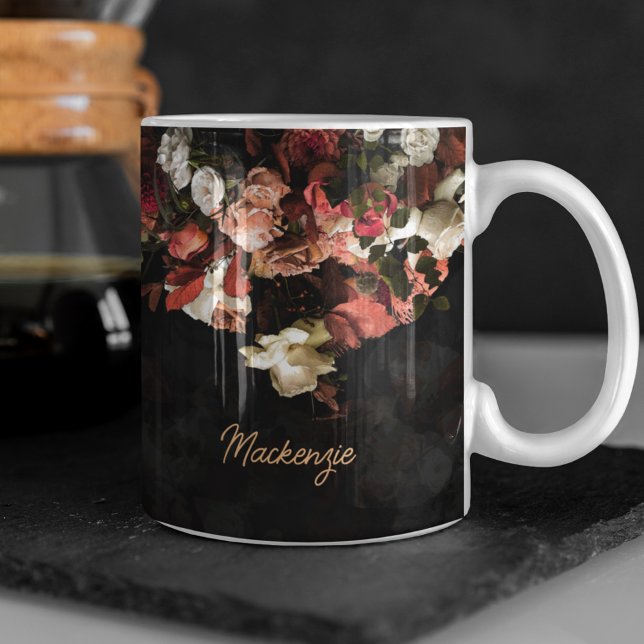 “Fall Floral Fantasy” Coffee Mug (Creator Uploaded)