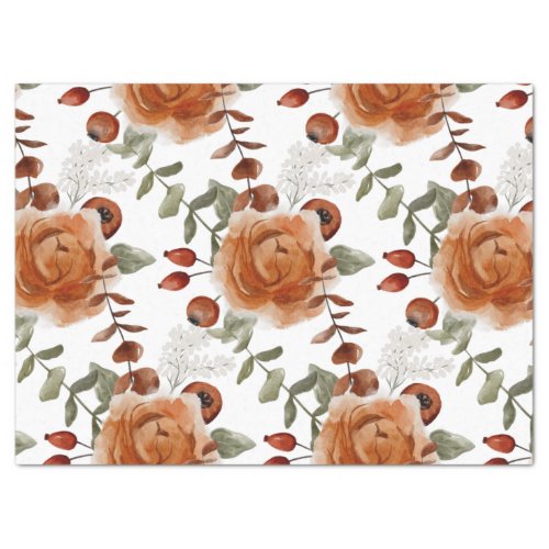 Fall Floral Tissue Paper 