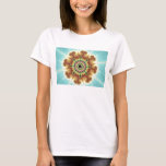 Fall Flower - Fractal Art T-Shirt