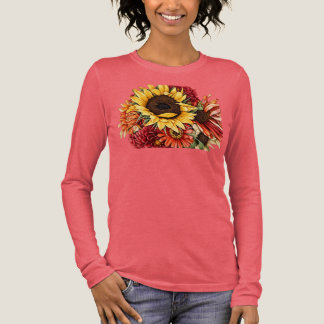Fall Flowers Tri-Blend Shirt