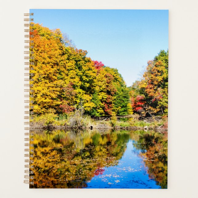 Fall Foliage 2026 Planner | Autumn Landscape Photo (Front)