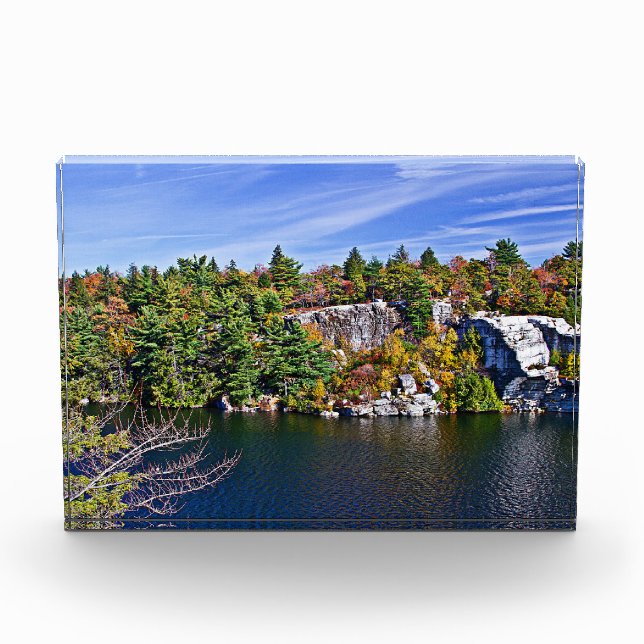 Fall Foliage around Lake Minnewaska Award (Front)