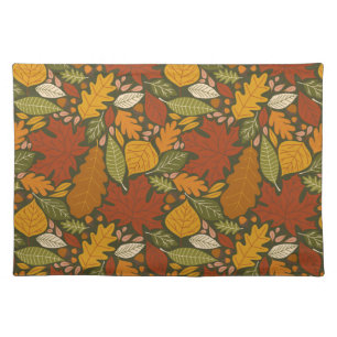 Fall Foliage Cloth Placemat