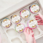 Fall Foliage Floral Autumn Flowers Baby Shower Edi Edible Frosting Rounds