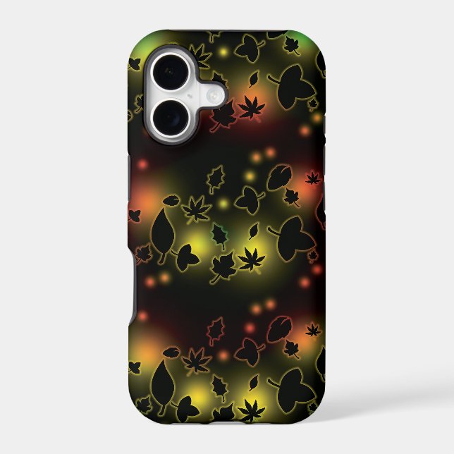 Fall Foliage Glow Iphone Case (Back)