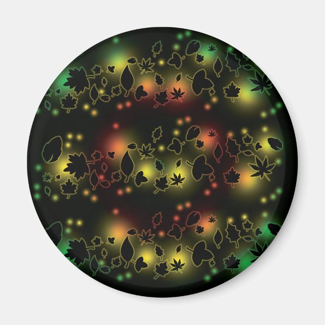 Fall Foliage Glow Magnet (Front)