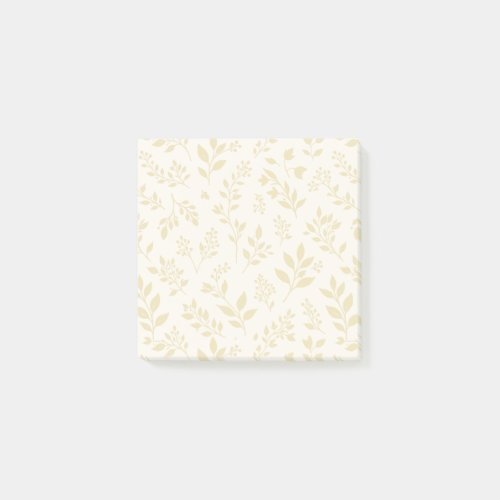 Fall Foliage Golden Wheat - Neutral Post-it Notes