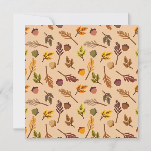 Fall Foliage Greeting Card