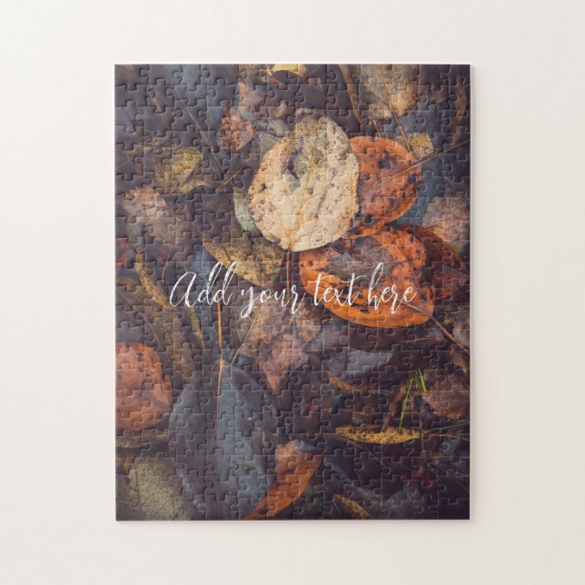 Fall foliage jigsaw puzzle (Vertical)