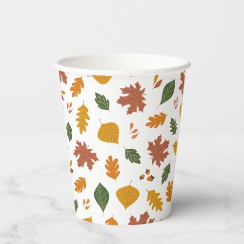 Fall Foliage  Paper Cups