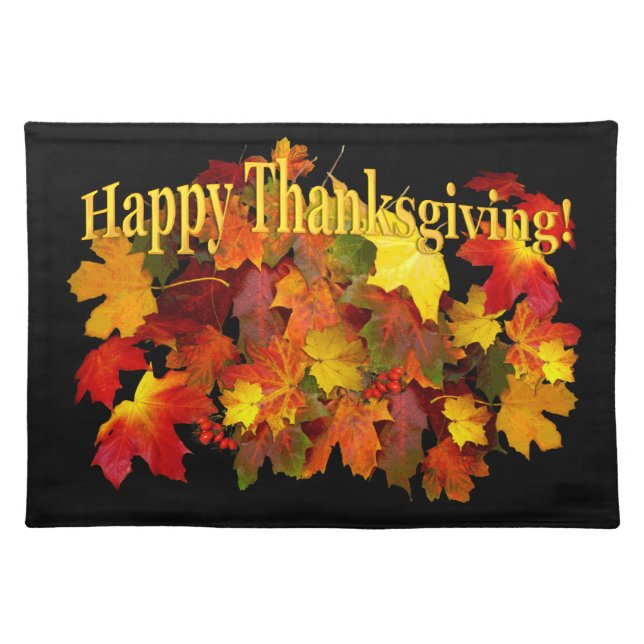 Fall foliage ~ Place Mats (Front)