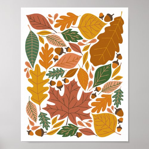 Fall Foliage  Poster