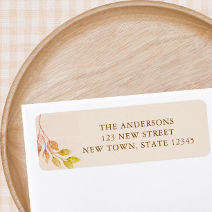 Fall Foliage Return Address Label