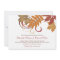 Fall Foliage Scrollwork Rehearsal Dinner