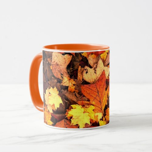 Fall foliage the Colors of Autumn Mug