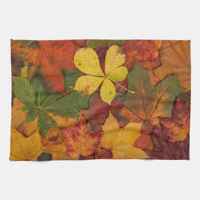 Fall Foliage Towel (Horizontal)