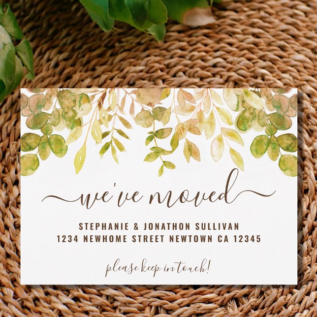 Fall Foliage We've Moved  Announcement (Creator Uploaded)