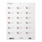 Fall Foliage Whimsical Watercolor Address Label