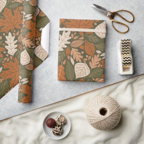 Fall Foliage  Wrapping Paper
